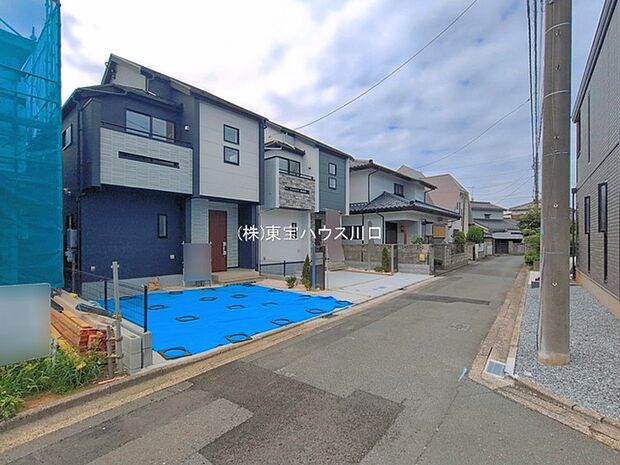 前面道路含む現地