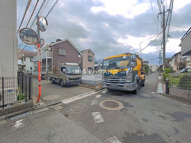 前面道路含む現地