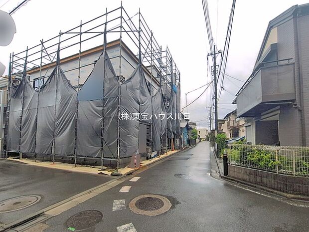 前面道路含む現地