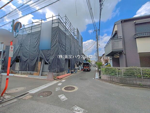 前面道路含む現地