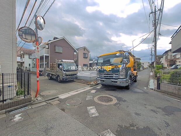 前面道路含む現地