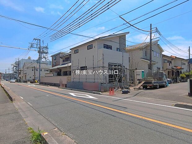 前面道路含む現地