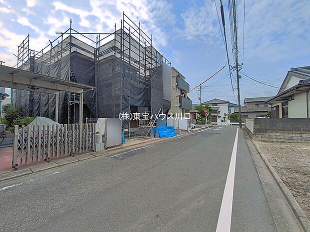 前面道路含む現地