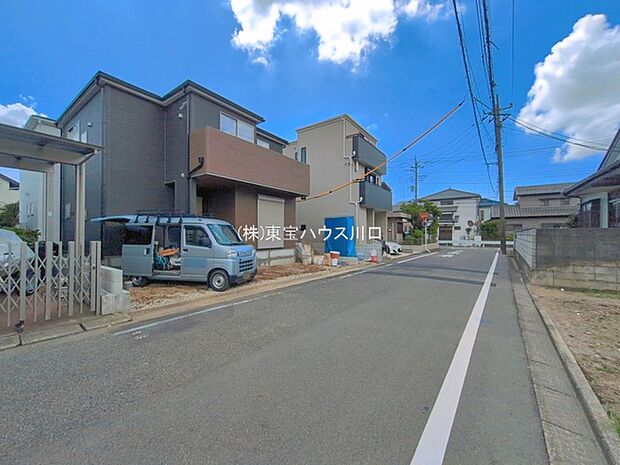前面道路含む現地