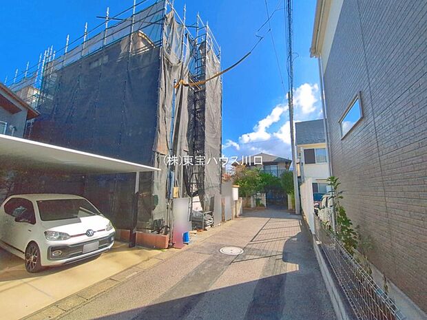 前面道路含む現地