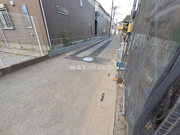 前面道路含む現地