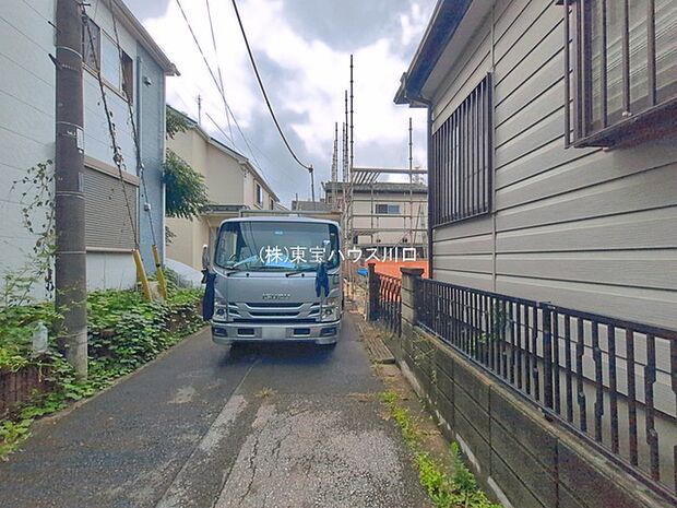 前面道路含む現地