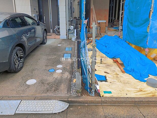 前面道路含む現地