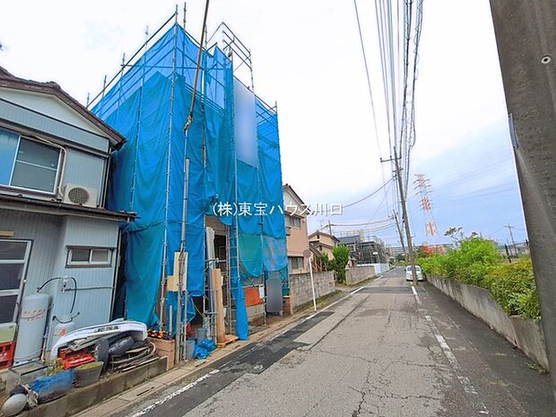 前面道路含む現地