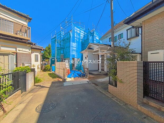前面道路含む現地