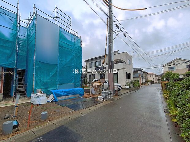 前面道路含む現地