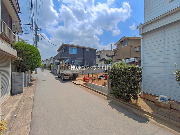前面道路含む現地