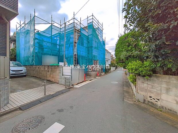 前面道路含む現地