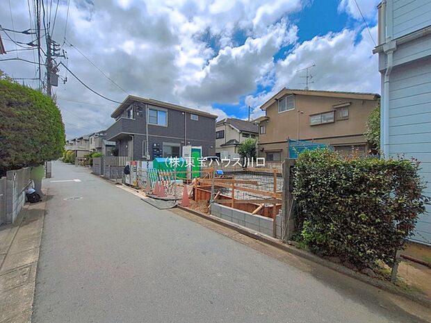 前面道路含む現地