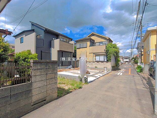 前面道路含む現地