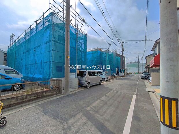 前面道路含む現地