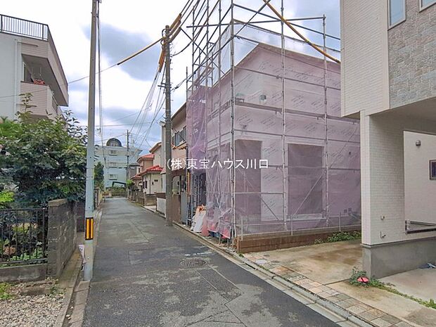 前面道路含む現地