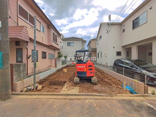 前面道路含む現地