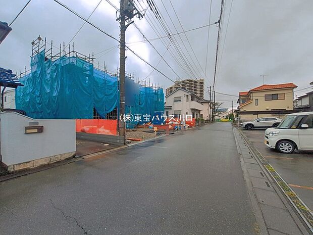 前面道路含む現地