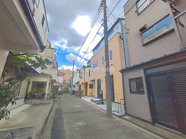 前面道路含む現地