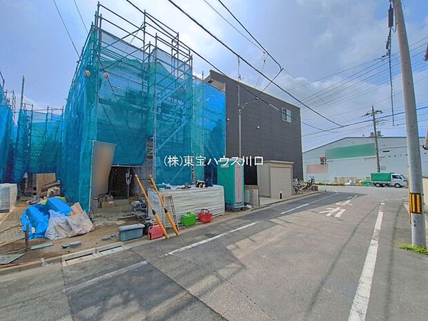 前面道路含む現地