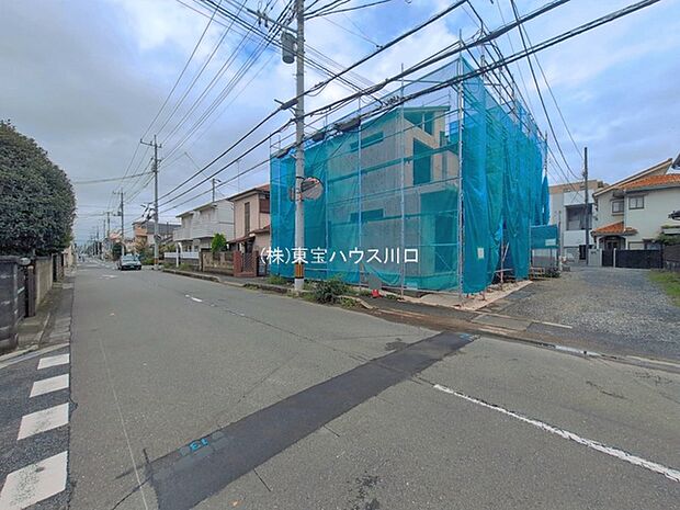 前面道路含む現地