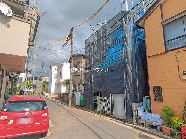 前面道路含む現地