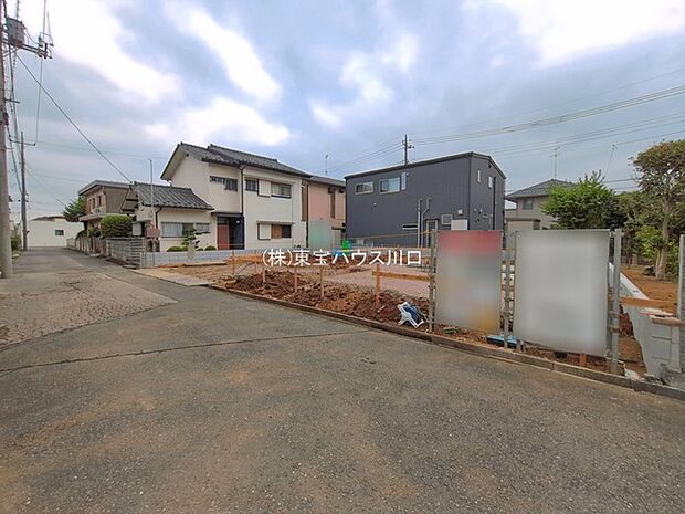 前面道路含む現地