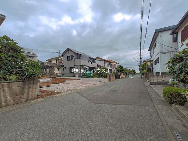 前面道路含む現地