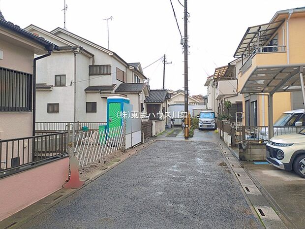 前面道路含む現地