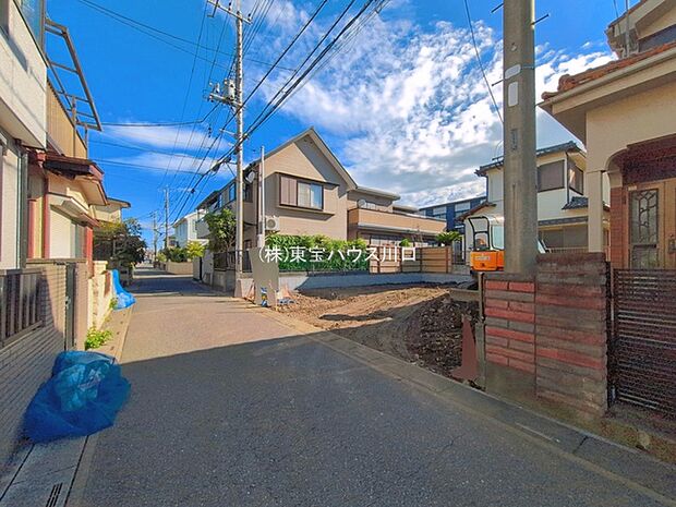 前面道路含む現地
