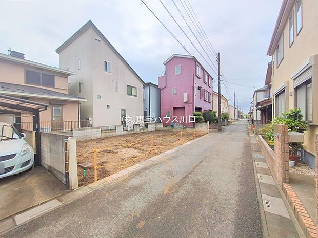 前面道路含む現地