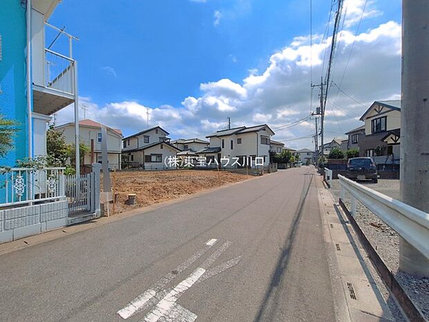 前面道路含む現地
