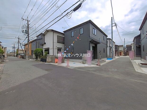前面道路含む現地