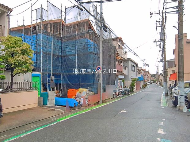 前面道路含む現地