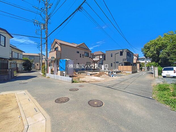 前面道路含む現地