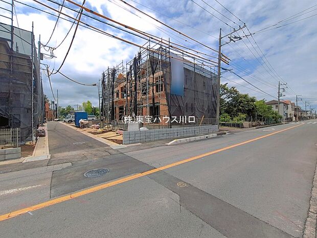 前面道路含む現地
