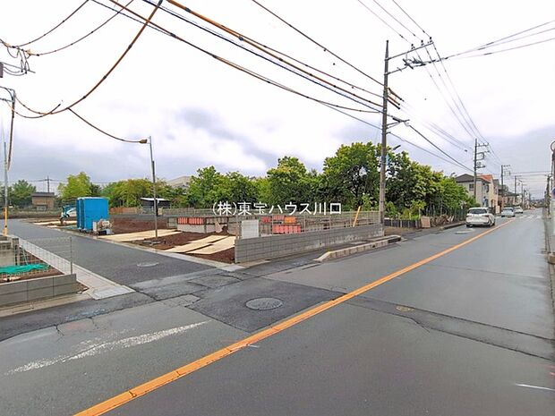 前面道路含む現地
