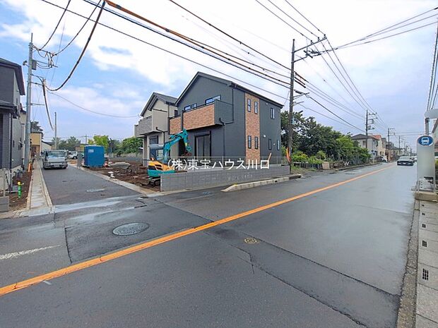 前面道路含む現地