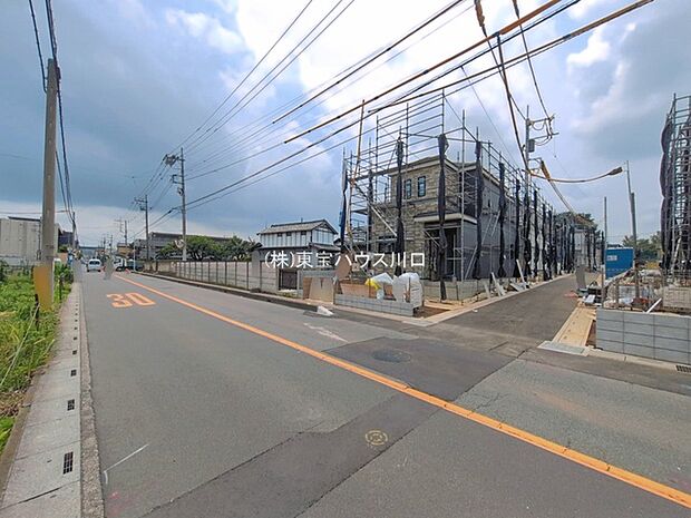 前面道路含む現地