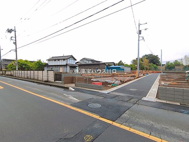 前面道路含む現地