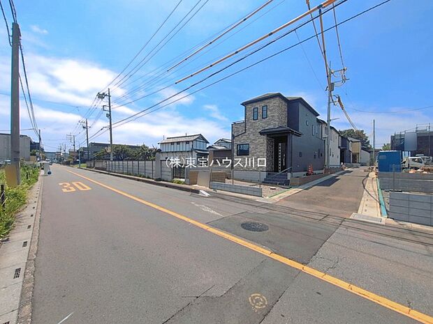 前面道路含む現地
