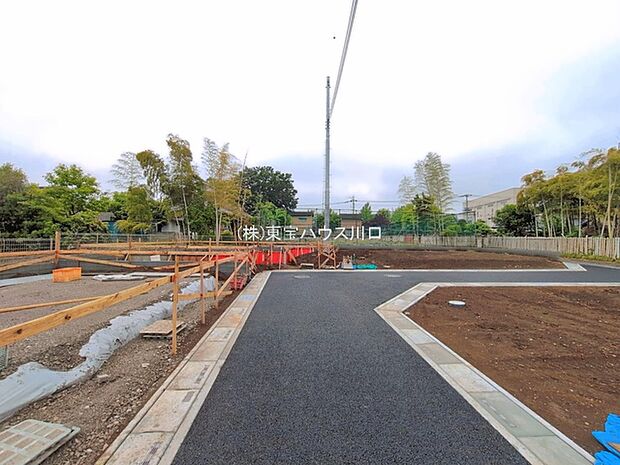 前面道路含む現地