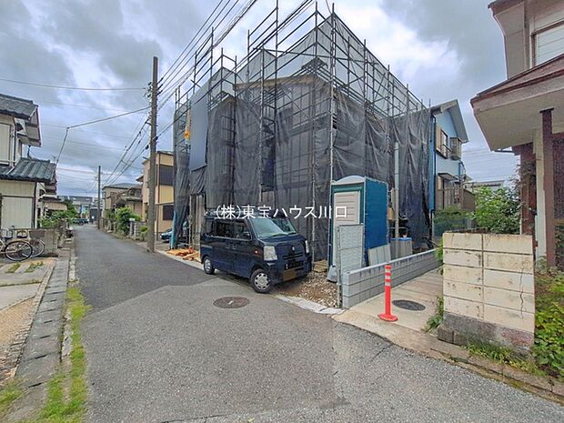 前面道路含む現地