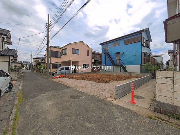 前面道路含む現地