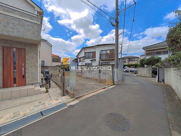 前面道路含む現地