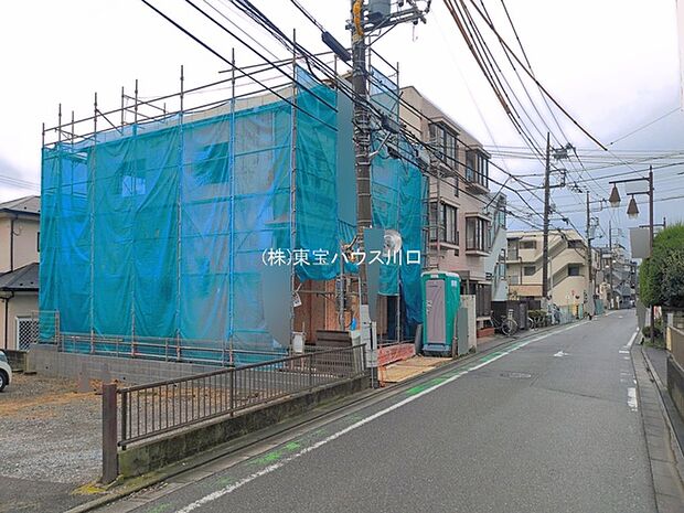 前面道路含む現地