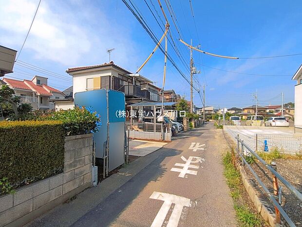 前面道路含む現地
