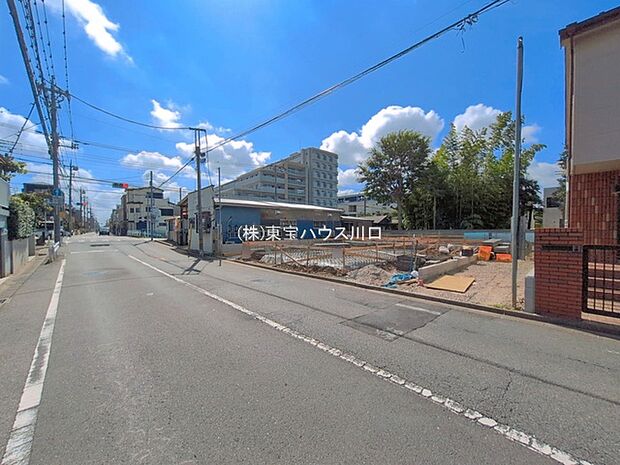 前面道路含む現地
