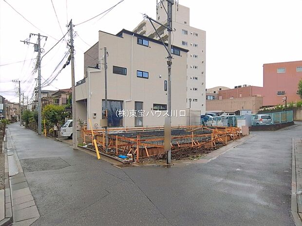 前面道路含む現地